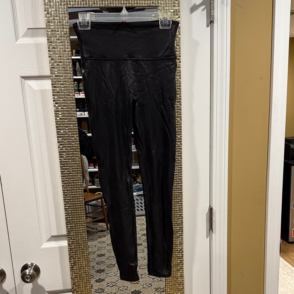 Spanx Black High-Waisted Leggings